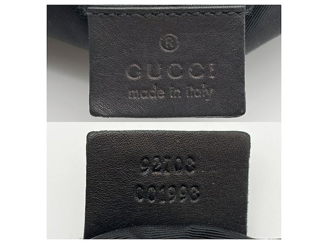 Gucci Bamboo Shoulder Tote Bag Schultertasche Schwarz Anthrazitgrau - Ansicht 17