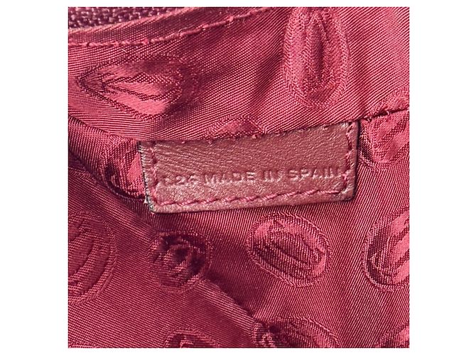 Borsa a tracolla Cartier Must Line in pelle Bordeaux Bordò - vista 19