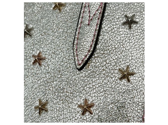 Borsa Tote 2-Way Bria N/S Jimmy Choo Argento - vista 10