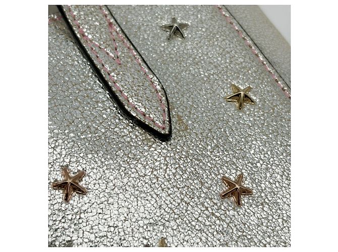 Borsa Tote 2-Way Bria N/S Jimmy Choo Argento - vista 11