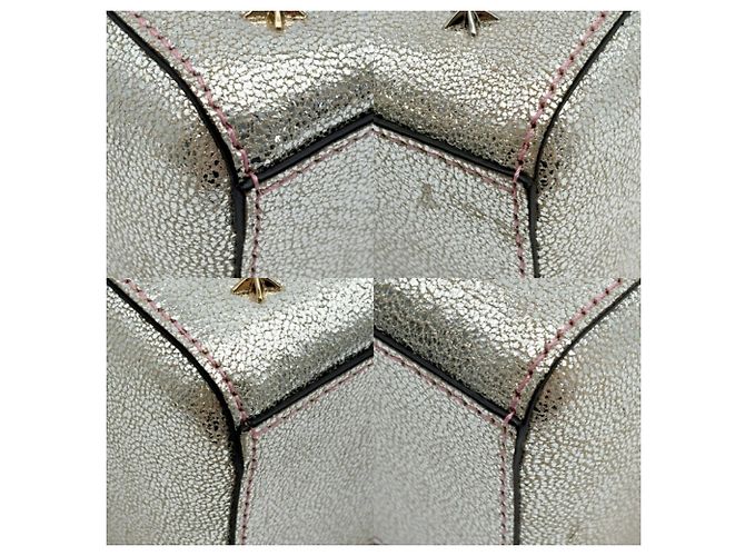 Borsa Tote 2-Way Bria N/S Jimmy Choo Argento - vista 12