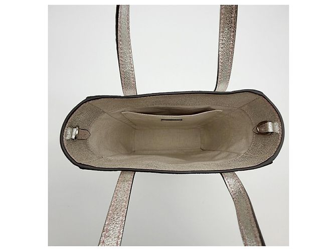 Borsa Tote 2-Way Bria N/S Jimmy Choo Argento - vista 13