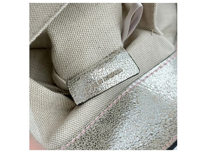 Borsa Tote 2-Way Bria N/S Jimmy Choo Argento - vista 18