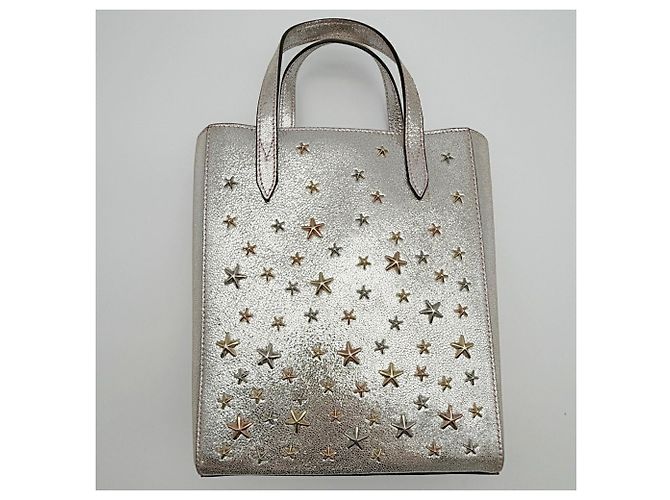 Borsa Tote 2-Way Bria N/S Jimmy Choo Argento - vista 3