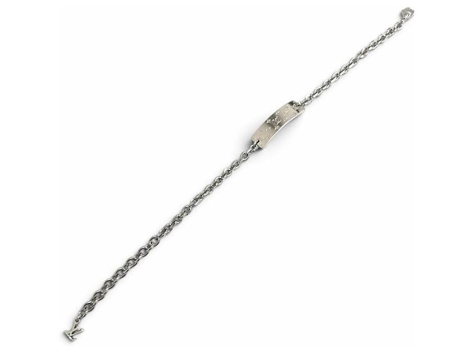 Louis Vuitton Monogram Bold Charm Bracelet Silvery - view 3