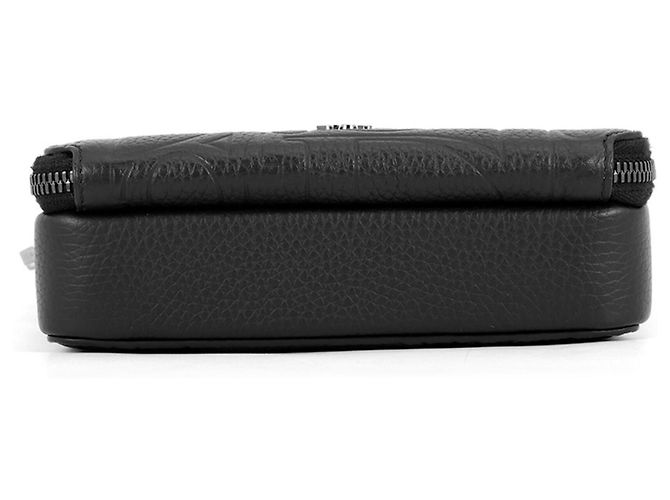 Borsa a tracolla Christian Dior in pelle nera Nero - vista 3