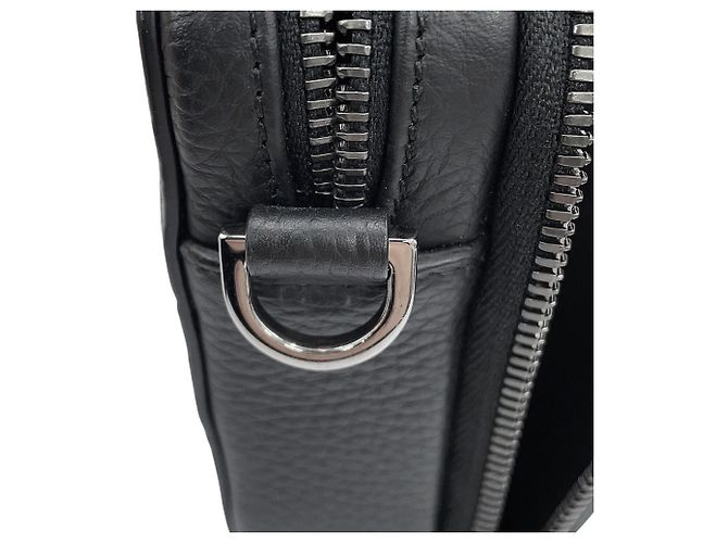 Borsa a tracolla Christian Dior in pelle nera Nero - vista 6