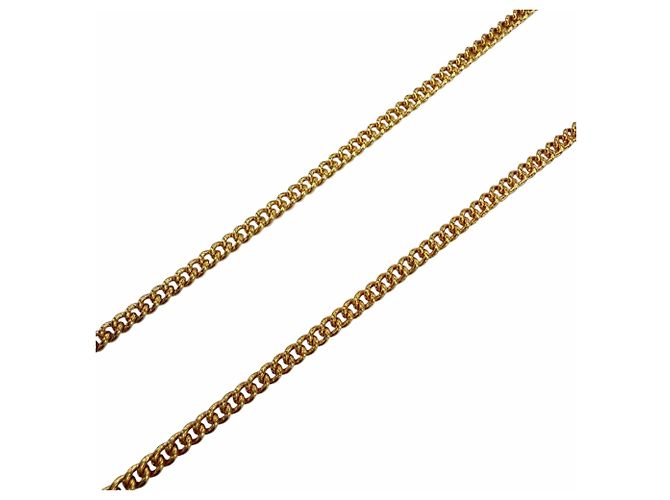 Collar Chanel G23A de metal con logo Coco, perlas eco y pedrería Dorado - vista 6