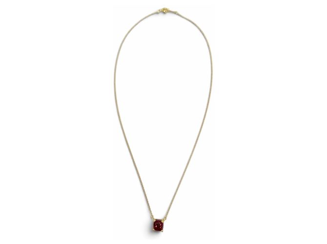 Autre Marque Tiffany & Co. Halskette mit rosa Turmalin Pink Golden - Ansicht 4