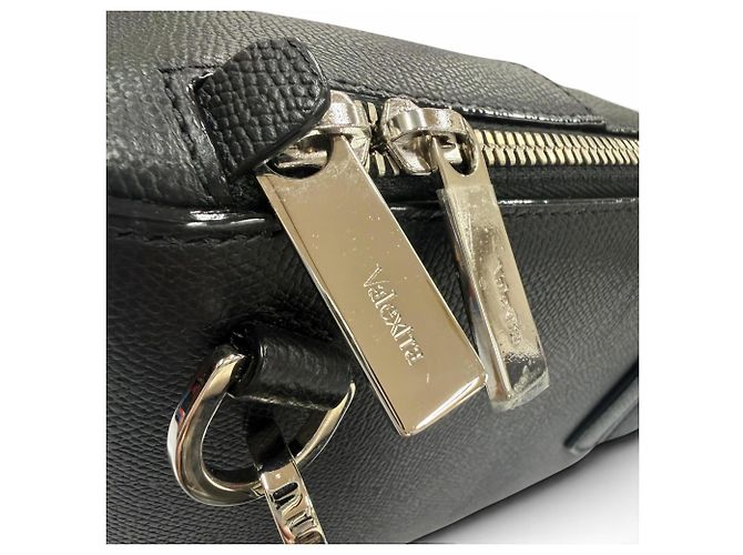 Zaino monospalla Valextra V-Line Nero - vista 9