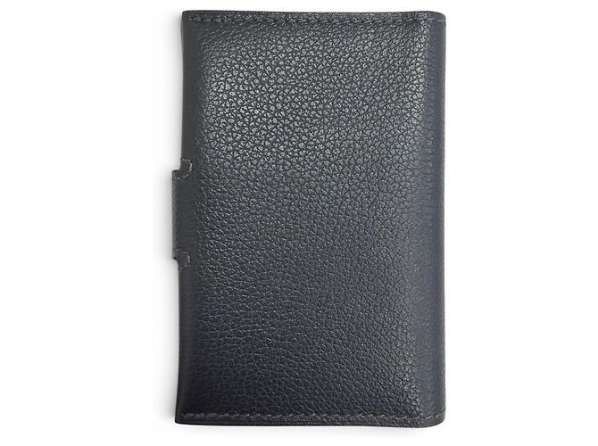 Hermès Tarjetero Hermes Blue Saphir Azul - vista 3