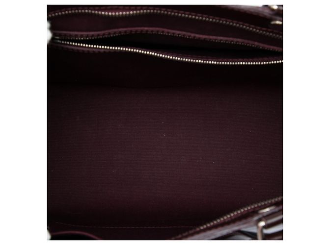 Louis Vuitton Purple Electric Epi Brea MM Porpora Viola scuro - vista 4