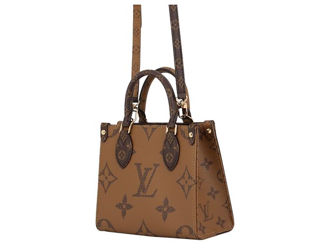 Louis Vuitton Brown Monogram Reverse OnTheGo BB Marrom - vista 2