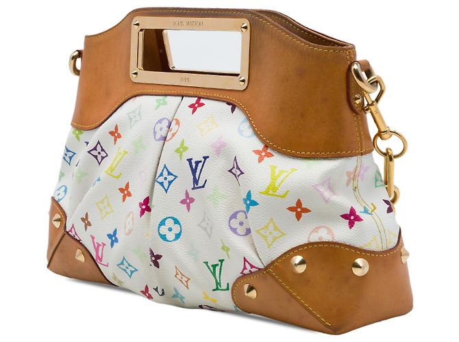 Louis Vuitton White Monogram Multicolore Judy MM - view 2