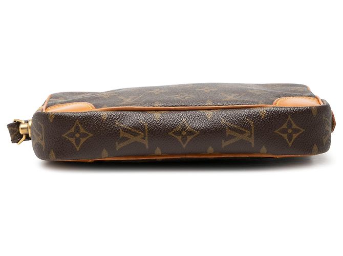 Louis Vuitton Brown Monogram Marly Dragonne PM Castaño - vista 3