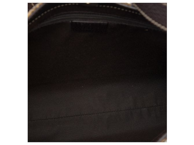 Borsa Hobo Gucci Brown GG Crystal Marrone - vista 4