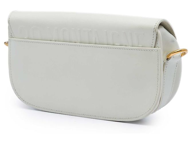 Autre Marque Dior Bobby East West Crossbody aus weißem Leder - Ansicht 2