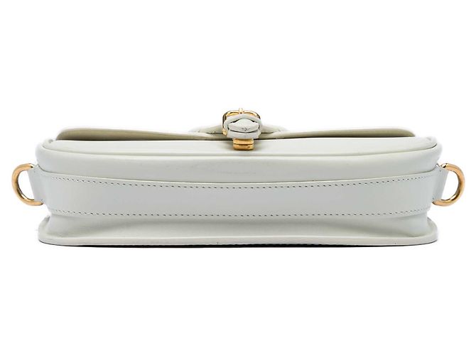 Autre Marque Dior Bobby East West Crossbody aus weißem Leder - Ansicht 3