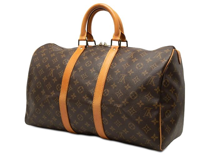 Louis Vuitton Brown Monogram Keepall 45 Braun - Ansicht 2