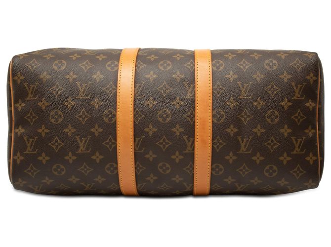 Louis Vuitton Brown Monogram Keepall 45 Braun - Ansicht 3