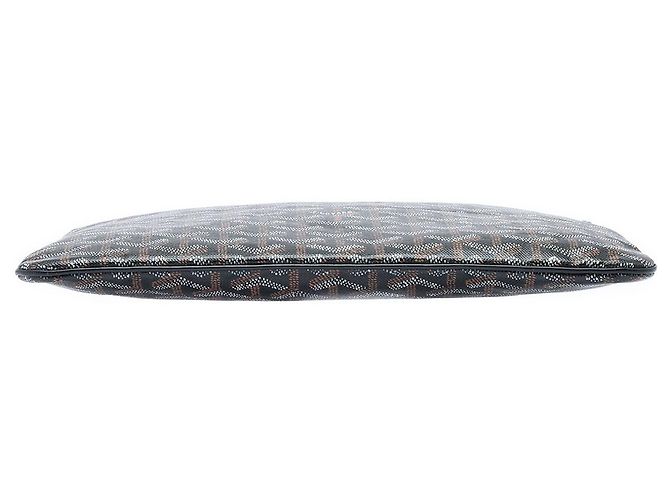 Goyard Black Goyardine Senat MM Nero - vista 3