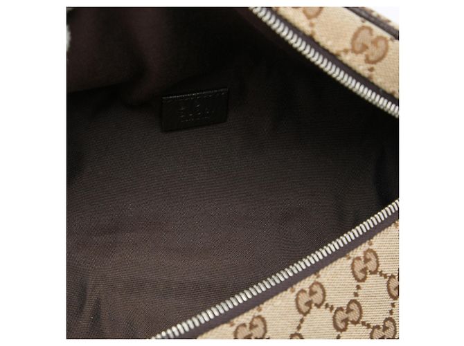 Marsupio Gucci in tela GG beige - vista 4