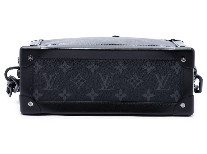 Louis Vuitton Black Monogram Eclipse Soft Trunk Noir - vue 3