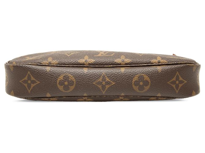 Louis Vuitton Brown Monogram Pochette Accessoires Marrone - vista 3