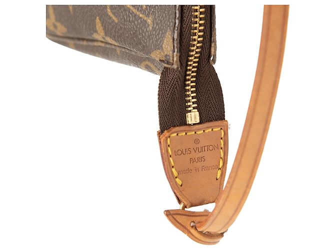 Louis Vuitton Brown Monogram Pochette Accessoires Marrone - vista 5