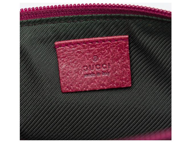 Gucci Pink GG Canvas Boat Rosa - vista 5