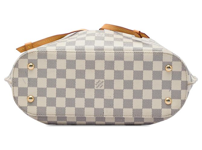 Louis Vuitton White Damier Azur Girolata Bianco - vista 3