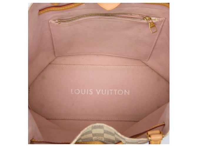 Louis Vuitton White Damier Azur Girolata Bianco - vista 4