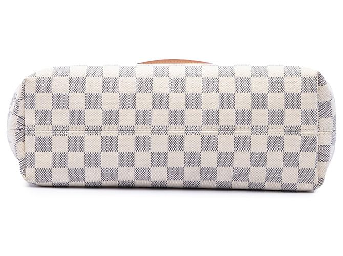 Louis Vuitton White Damier Azur Graceful PM Weiß - Ansicht 3