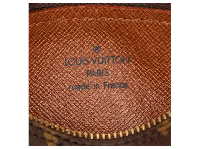 Louis Vuitton Brown Monogram Papillon Pochette Marrone - vista 5