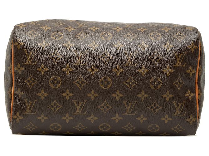 Louis Vuitton Brown Monogram Speedy 30 Castaño - vista 3