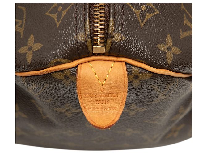 Louis Vuitton Brown Monogram Speedy 30 Castaño - vista 5