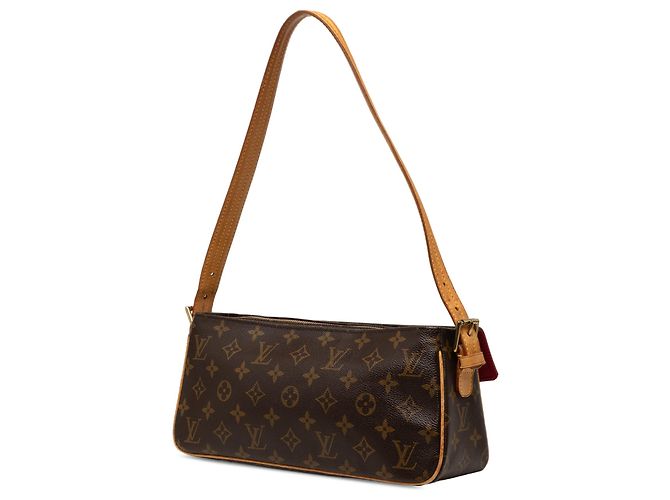 Louis Vuitton Brown Monogram Viva Cite MM Marrone - vista 2