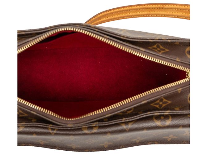 Louis Vuitton Brown Monogram Viva Cite MM Marrone - vista 4