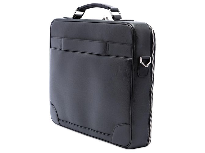 Louis Vuitton Black Taiga Porte Ordinateur Odessa Nero - vista 2
