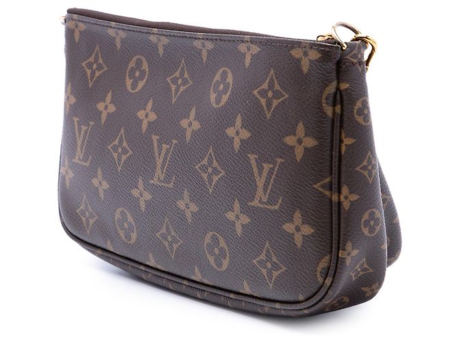 Louis Vuitton Brown Monogram Multi Pochette Accessoires Castaño - vista 2