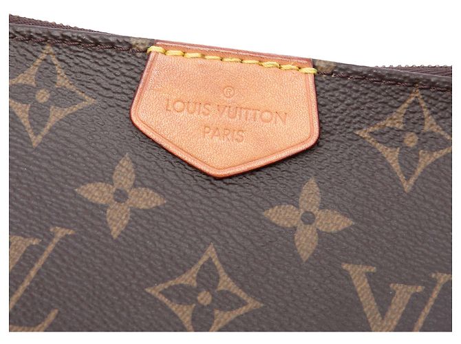 Louis Vuitton Brown Monogram Multi Pochette Accessoires Castaño - vista 5