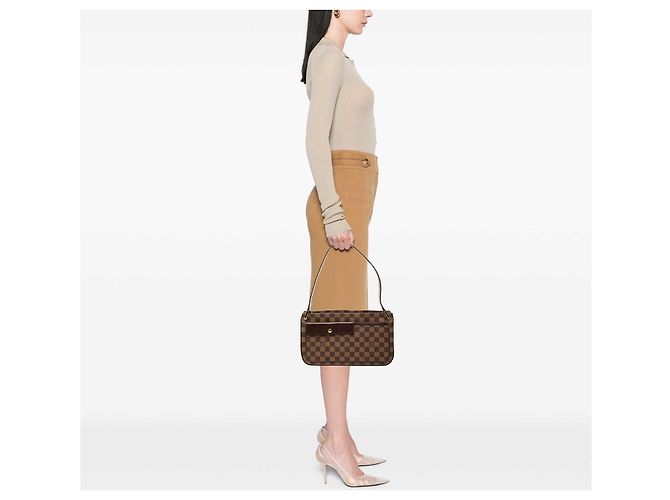 Louis Vuitton Brown Damier Ebene Aubagne Braun - Ansicht 6