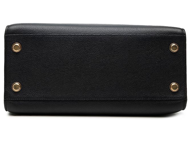 Louis Vuitton City Steamer PM in pelle nera Nero - vista 3