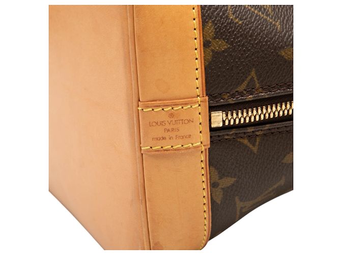 Louis Vuitton Brown Monogram Alma PM Marron - vue 5