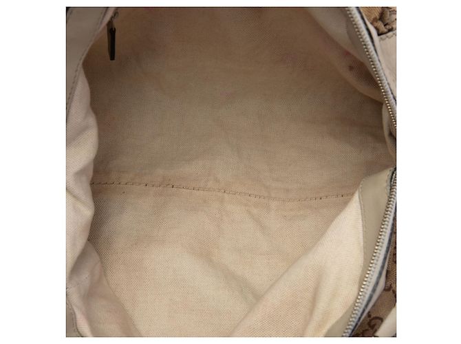 Gucci Beige GG Canvas Sukey Satchel - view 4