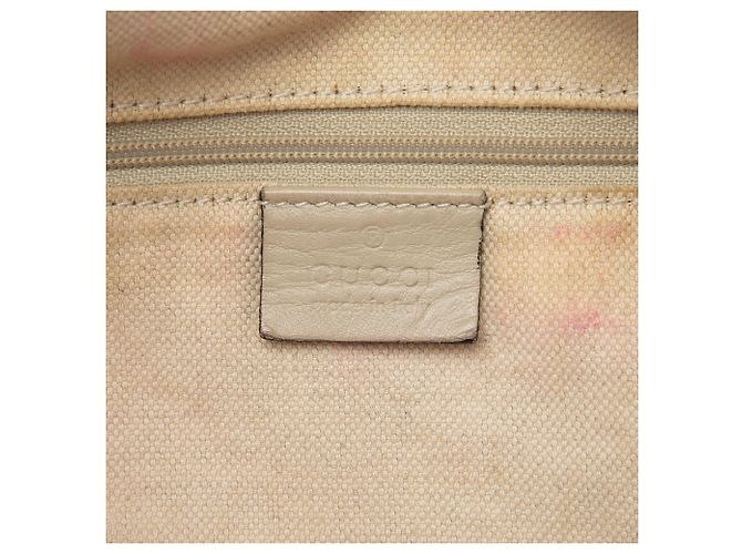 Gucci Beige GG Canvas Sukey Satchel - view 5