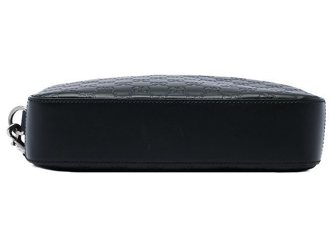 Pochette da polso Gucci Guccissima nera Nero - vista 3