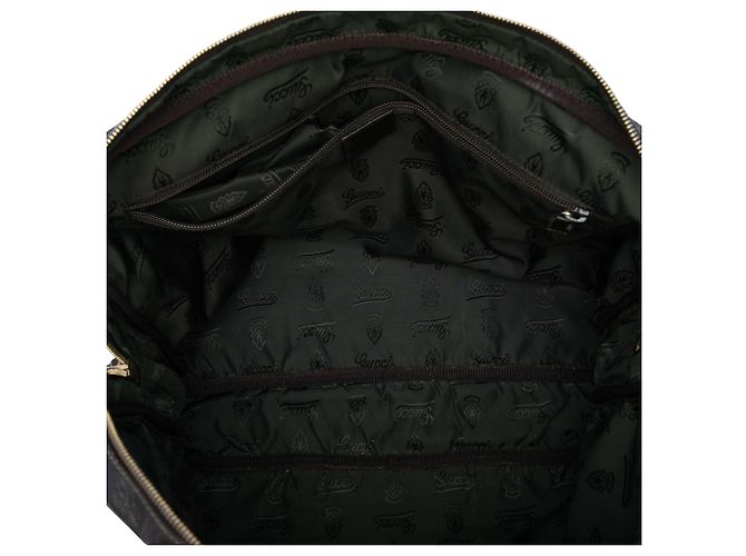 Borsa da lavoro Gucci Brown Guccissima - vista 4