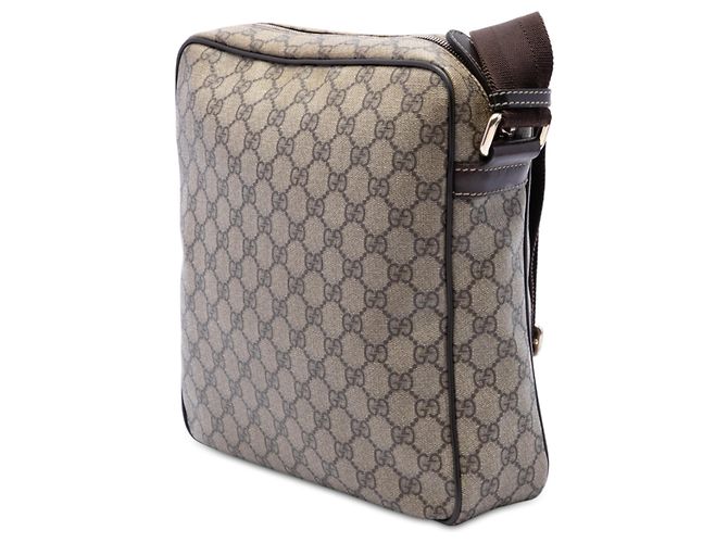 Borsa a tracolla Gucci Beige GG Supreme - vista 2