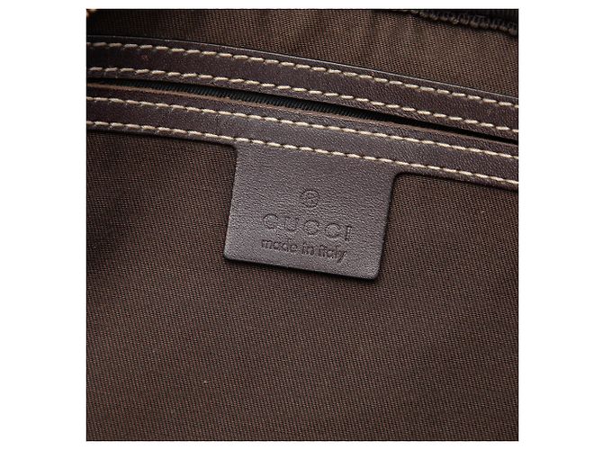Borsa a tracolla Gucci Beige GG Supreme - vista 5